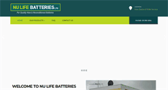 Desktop Screenshot of nulifebatteries.co.nz